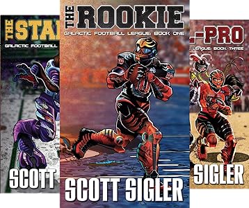 Galactic Football League Series book covers