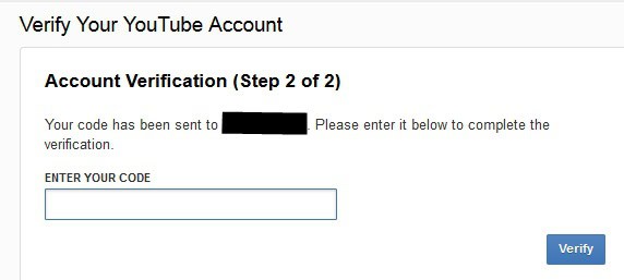 Image 6 - YouTube Verification Step 2