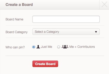 Add a Pinterest Board Add a Pinterest Board